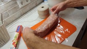 Домашняя ВАРЕНАЯ КОЛБАСА в рукаве для запекания