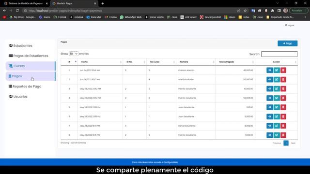 Payment Management System in PHP and MySQL смотреть онлайн