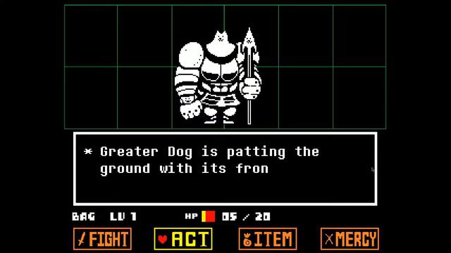 UNDERTALE #5 now GREATER DOG смотреть онлайн