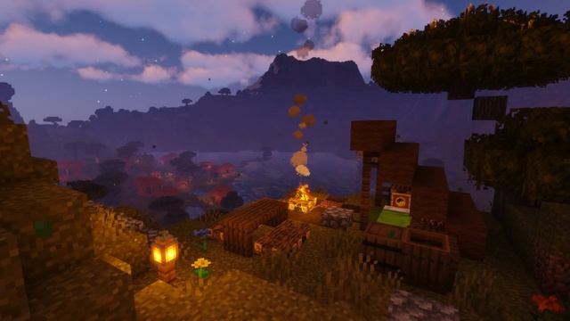 Minecraft Music Box with Campfire Ambience (Crackling Fire) смотреть онлайн