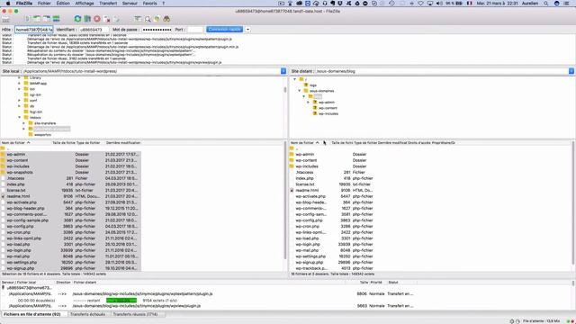 Mise en ligne manuelle d'un site WordPress sans Erreur MySQL смотреть онлайн