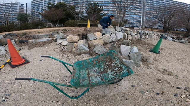 石積み再開　安全手袋を買いました　琵琶湖湖岸清掃整備 смотреть онлайн