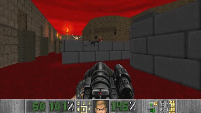 Complex Doom + Plutonia Experiment (Final Doom) Прохождение - Map 18: Neurosphere (Легкая) смотреть онлайн