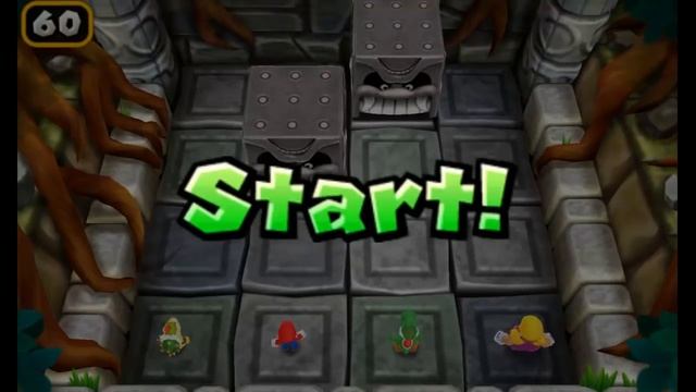 Mario Party Island Tour - 4 Player Minigames- Bowser Jr Vs Wario Mario Yoshi All Funny Mini Game смотреть онлайн