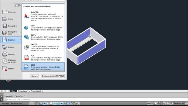 TRANSFORMER UN FICHIER DWG EN STL POUR CURA ET FAIRE DES IMPRESSIONS 3D смотреть онлайн