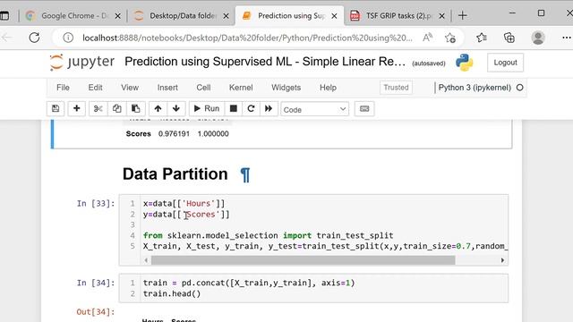 Simple Linear Regression - Task1 - The Spark Foundation смотреть онлайн