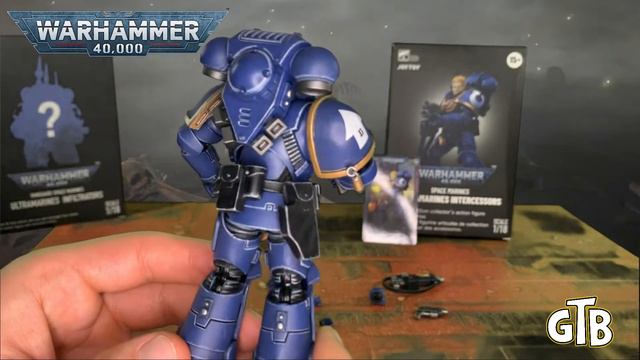 Обзор фигурки JoyToy - Warhammer40000 ( Космодесантник Ультрамаринов)