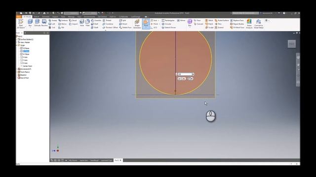 Autodesk Inventor - Intersection curve - CAD\Insight смотреть онлайн