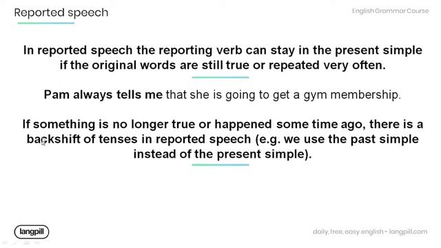 English Grammar Lessons: Reported Speech смотреть онлайн