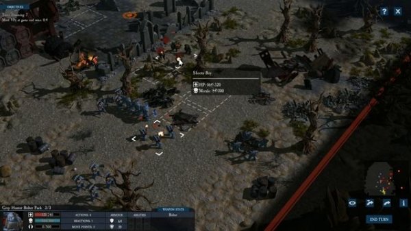 Warhammer 40,000: Sanctus Reach - GAMEPLAY [Turn Based Strategy Warhammer Game]
