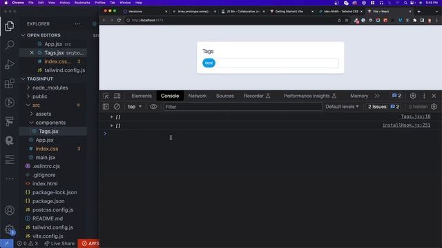 React Workshop Malayalam - Tags input Component смотреть онлайн
