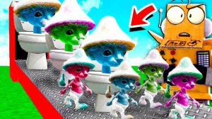 ПОСТРОИЛ БАЗУ ШАЙЛУШАЙ! САМЫЙ КРУТОЙ Smurf Cat Tycoon! НУБ И ПРО ВИДЕО ROBLOX