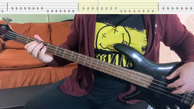 ONE OK ROCK - Listen (ft. Avril Lavigne) (Bass Cover with Tabs) смотреть онлайн