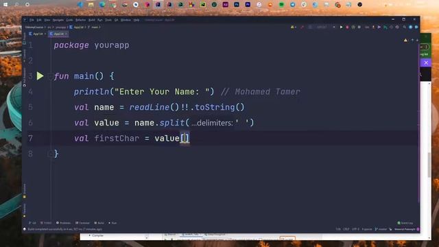 129 Your First Kotlin App | Reading User Input with readLine Part 2 смотреть онлайн