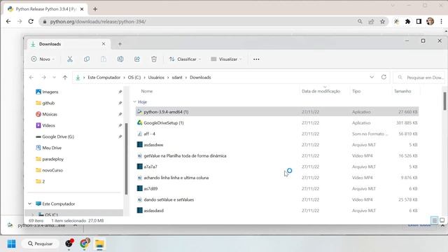 Tutorial Python 2022 - #1 - Instalando Python e VS Code смотреть онлайн