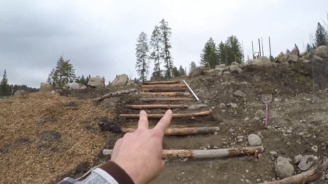 How to Build Beautiful RUSTIC STAIRS...for Free смотреть онлайн