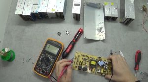 Блок питание 12В 15А. Как отремонтировать легко и просто.