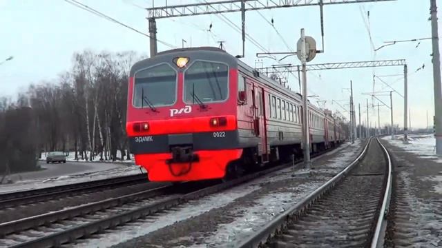 Электропоезд ЭД4мк-0022 "Сергей Есенин" смотреть онлайн