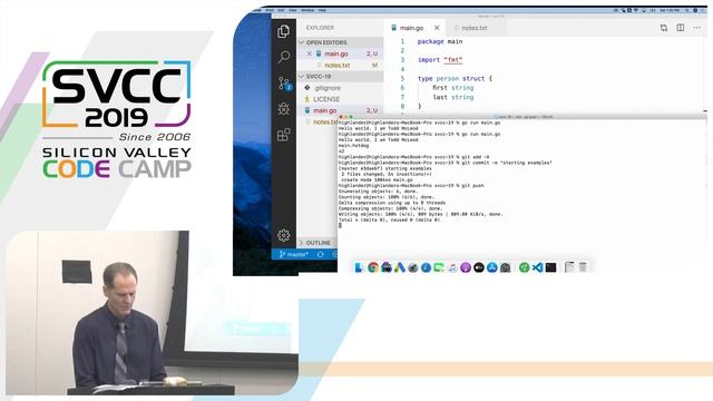 Getting Started with The Go Programming Language ( golang ) at Silicon Valley Code Camp 2019 смотреть онлайн