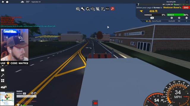 NEW Truck Driving Update in Ultimate Driving! New Skills, Trucks, And More! (Roblox) смотреть онлайн