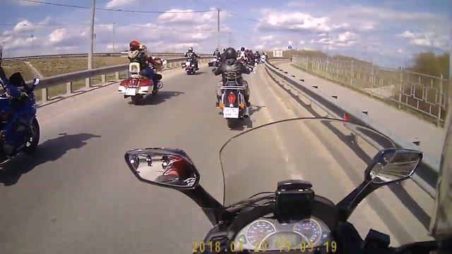 Открытие Мотосезона.Союз мотоциклистов Рязани.29.04.18. смотреть онлайн