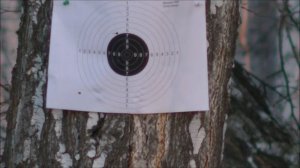 Пристрелка Хатсана 125 с каллиматором.