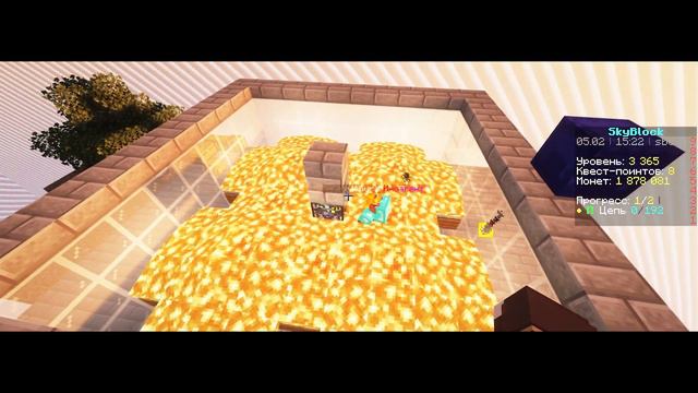 МОЩНОЕ РАЗВИТИЕ НА СКАЙБЛОКЕ! | SKYBLOCK PROSTOCRAFT