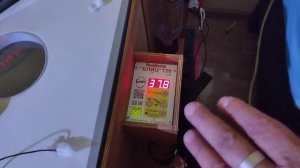 Калибровка датчика  температуры инкубатора  Блиц 120  ц10 цифровой.
