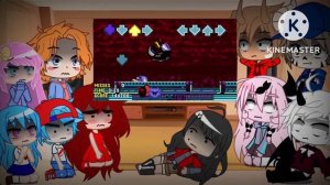 Friday Night Funkin MOD characters React To Sonic.exe Returns (Prey & Starved) Part 1/8