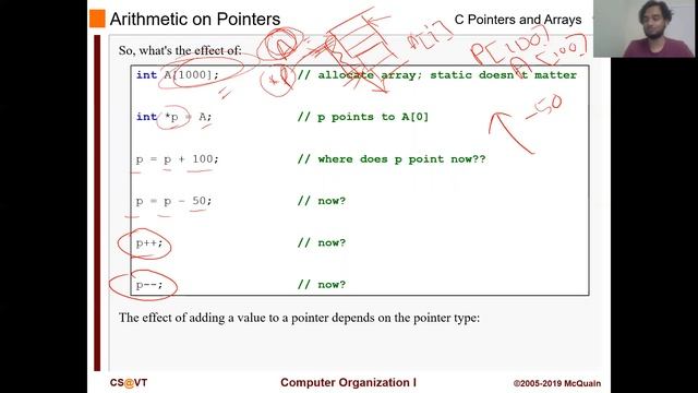 CS2505 - Week 4 - C: Pointers and Arrays смотреть онлайн