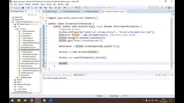 Selenium Interview Questions - 5 | Interfaces available in Selenium WebDriver смотреть онлайн