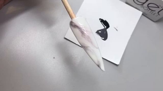 Marble nail tutorial using The Gel Bottle смотреть онлайн
