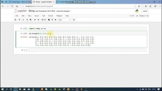 Pandas for Data Analysis : What is arange function | How to use arange function смотреть онлайн