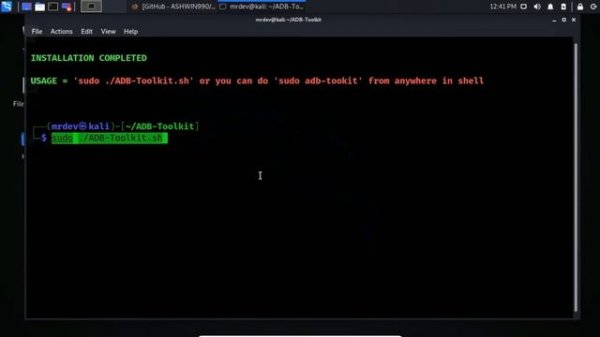 ADB-ToolKit: A tool to perform all ADB(Android Debug Bridge) Commands