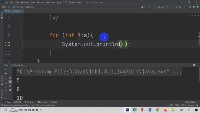 Explanation of Arrays and the for смотреть онлайн