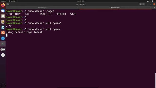 How to Pull Image from Docker Hub | Docker Hands on for Beginners смотреть онлайн
