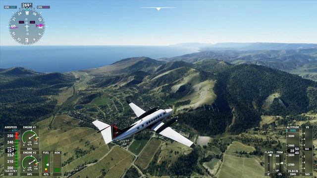 Полёт над Крымом. MFS 2020