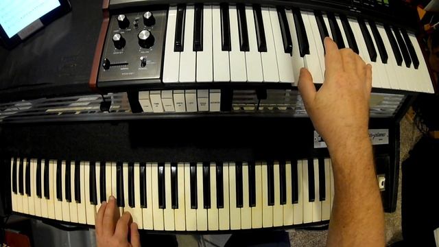 Fly on a Windshield / Broadway Melody of 1974 by Genesis - keyboard cover & tutorial смотреть онлайн