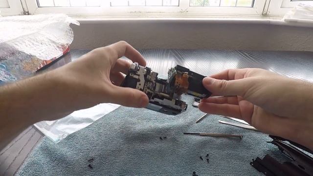 How to remove the Infrared IR filter on a Panasonic HC-V100 Video Camera Camcorder UFO Ghost Part 1 смотреть онлайн