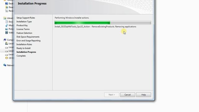 How to Install SQL SERVER 2008 and How to Link Project (step by step) смотреть онлайн