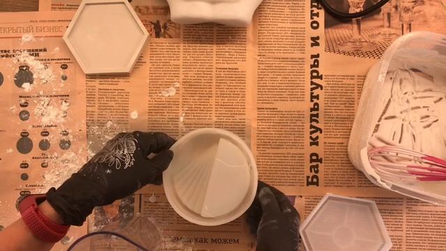 Самая первая заливка из гипса г-16! Мои формы, инструменты и ошибки. смотреть онлайн