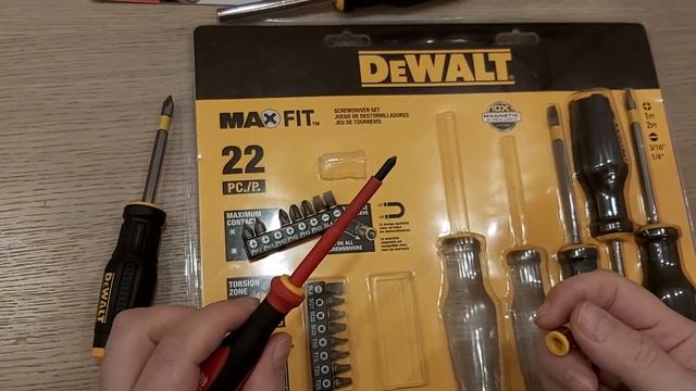 Обзор набора отверток Dewalt - DWHT 74764 смотреть онлайн