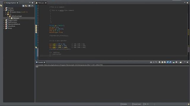 Basics of Java (Intro to Programming #1) смотреть онлайн
