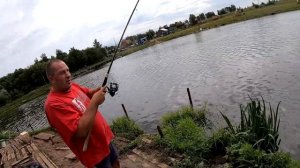 Как ловить осетровых на платнике в подмосковье...