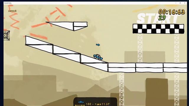 Doodle Derby Gameplay смотреть онлайн