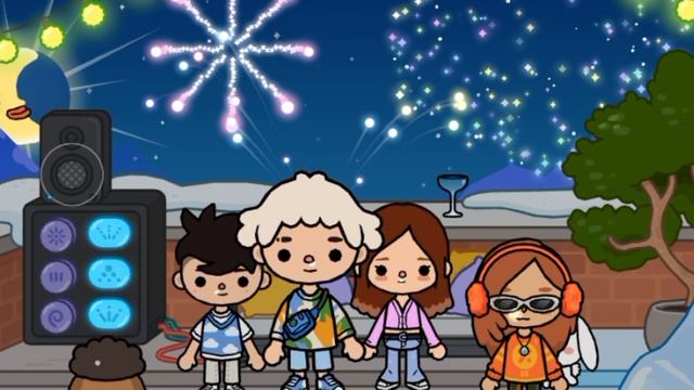 моя новогодняя ночь или гуфри не гринч ☃️??♀️ //тока бока//toca boca// смотреть онлайн