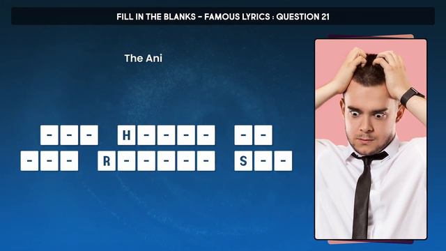 Lyrics And Songs - Fill In The Blanks : 40 Famous Songs To Try To Name! смотреть онлайн