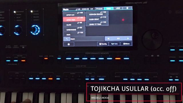 Medeli akx10 - Tojikcha usullar ( zarbli) смотреть онлайн