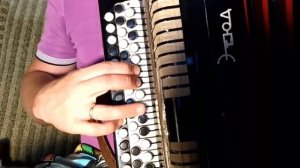 Далеко Журавли Улетели Разбор на Баяне