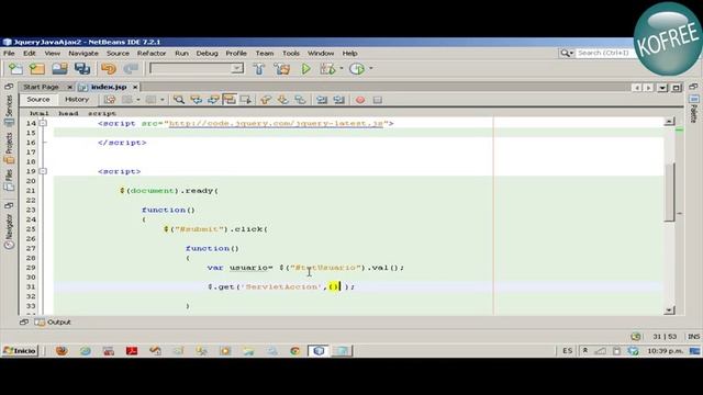 Ajax Jquery Servlet Java смотреть онлайн